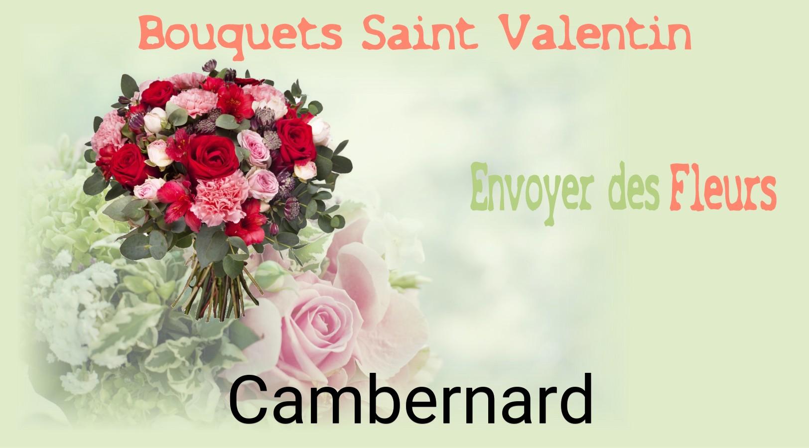 Roses de Saint-Valentin livrées à Cambernard